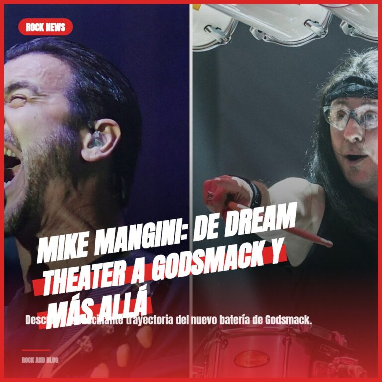 Mike Mangini: De Dream Theater a Godsmack y Más Allá