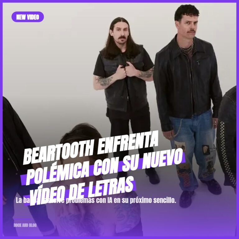 Beartooth enfrenta polémica con su nuevo vídeo de letras