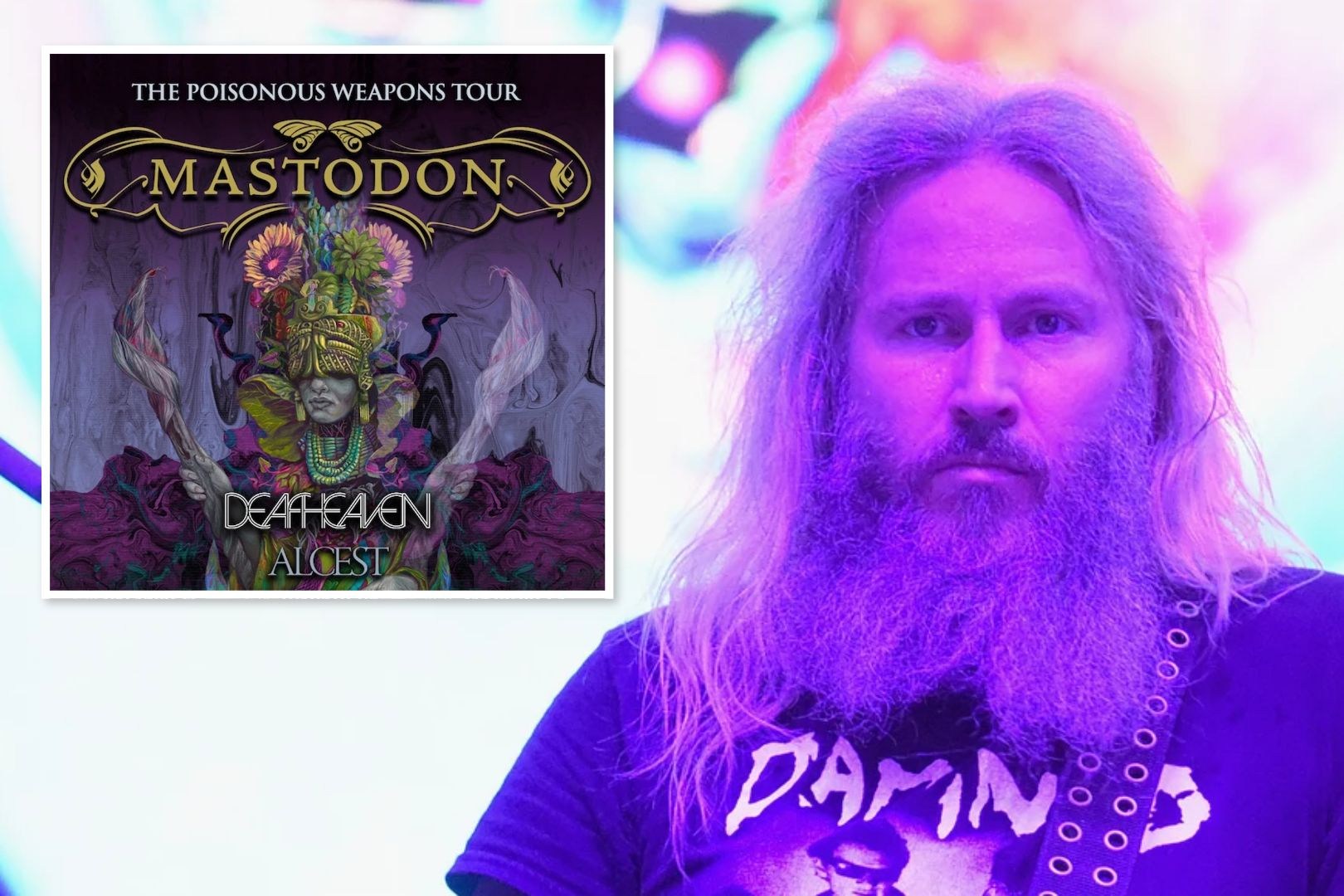 Mastodon Lanza la Gira 'Poisonous Weapons' para 2026