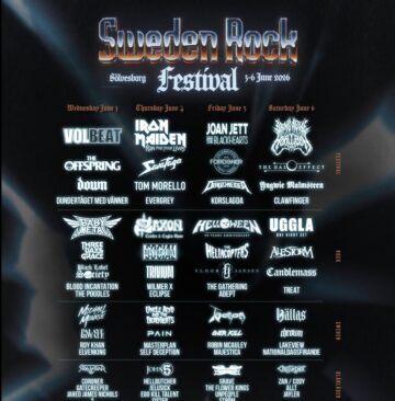 Crashdïet arrasa en el Sweden Rock Festival 2026