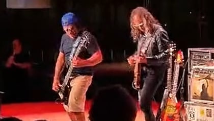 Kirk Hammett y Robert Trujillo: Jam Sesión en Budapest
