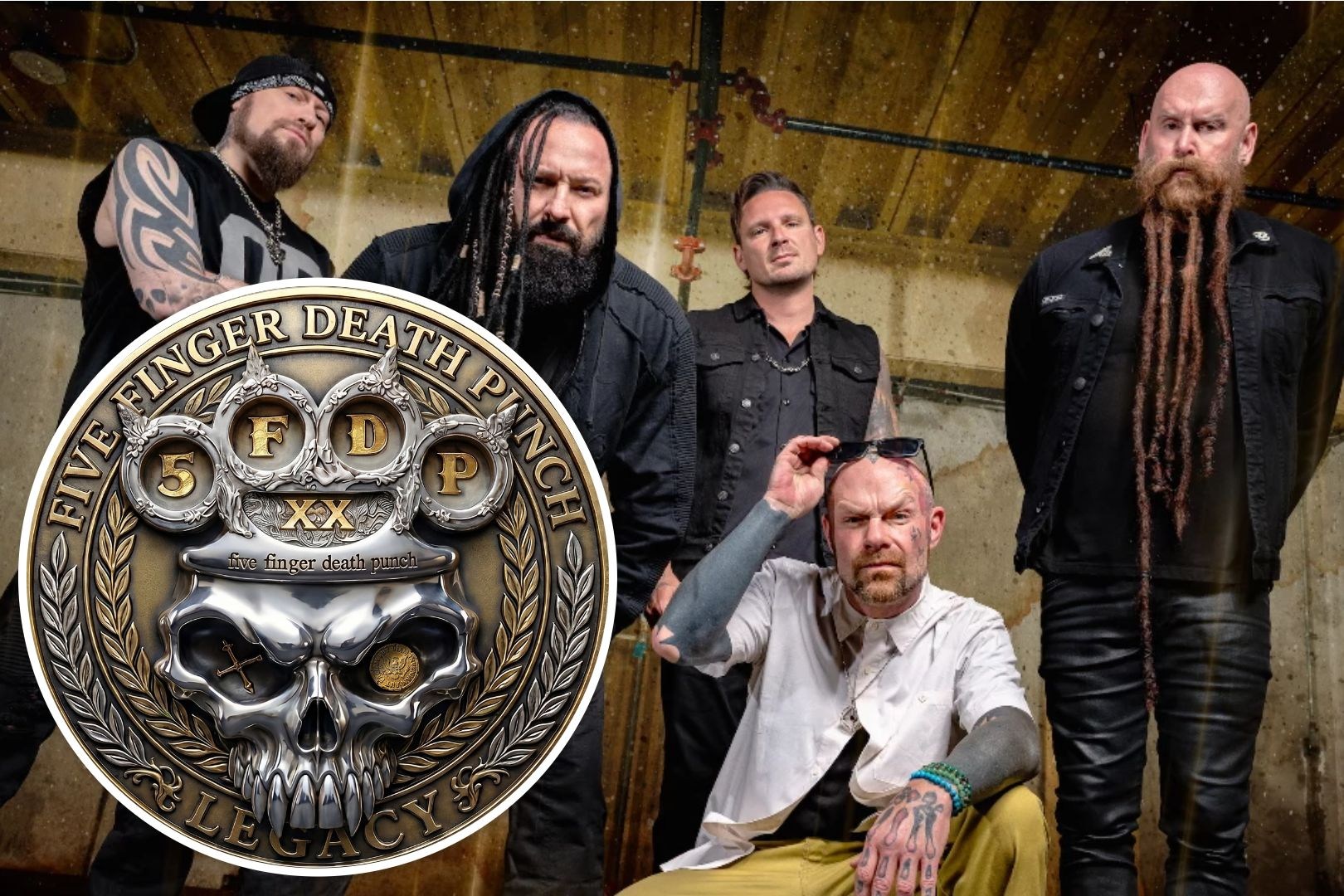 Five Finger Death Punch Desborda Energía con 'Legacy'