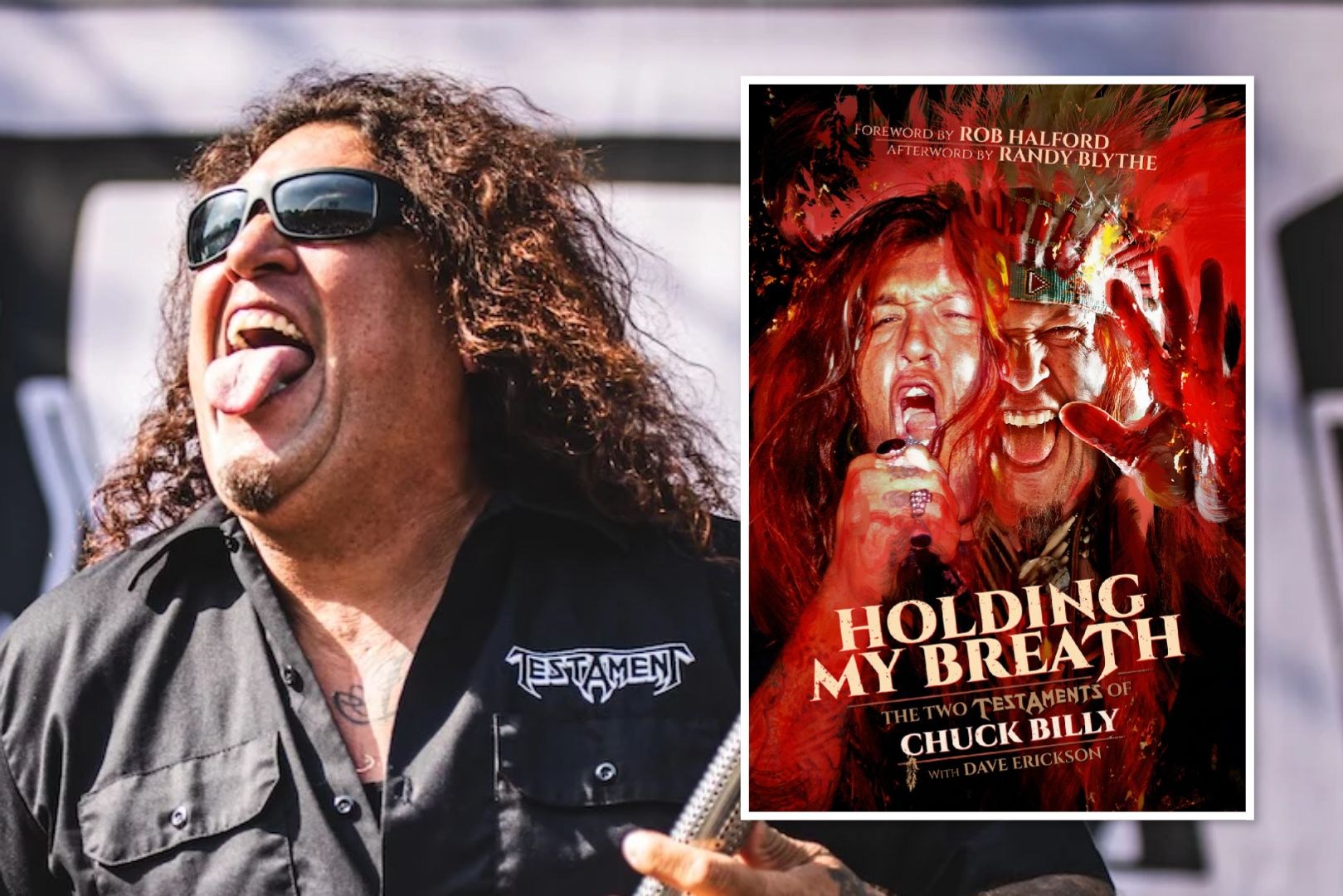 Chuck Billy de Testament: Lágrimas y Testimonios en su Nueva Memoria