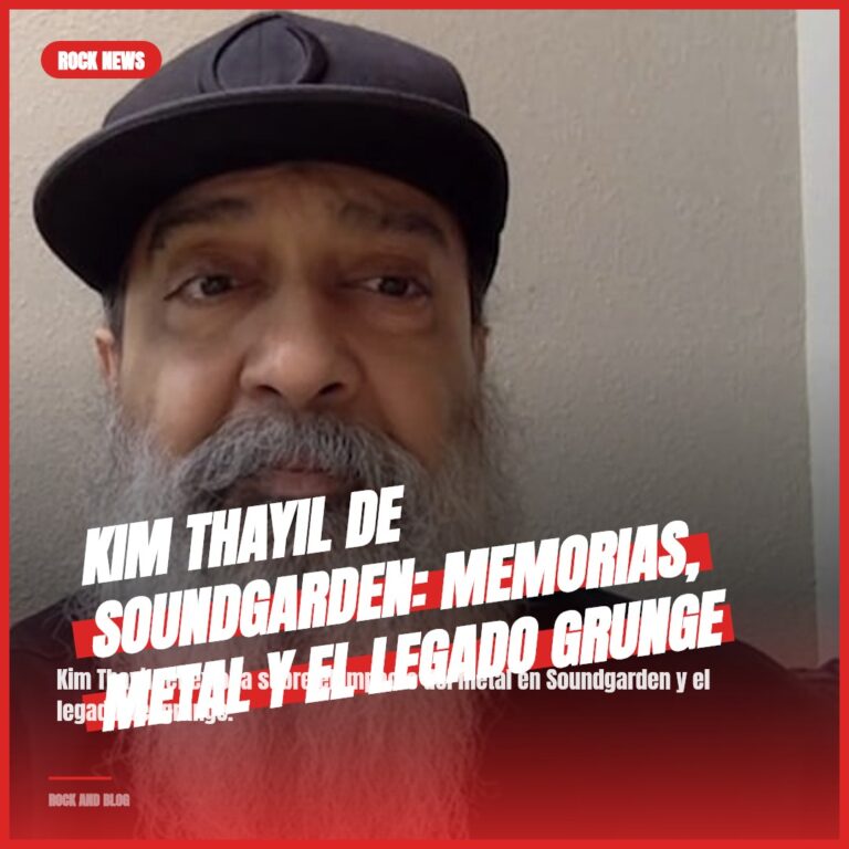 Kim Thayil de Soundgarden: Memorias, Metal y el Legado Grunge