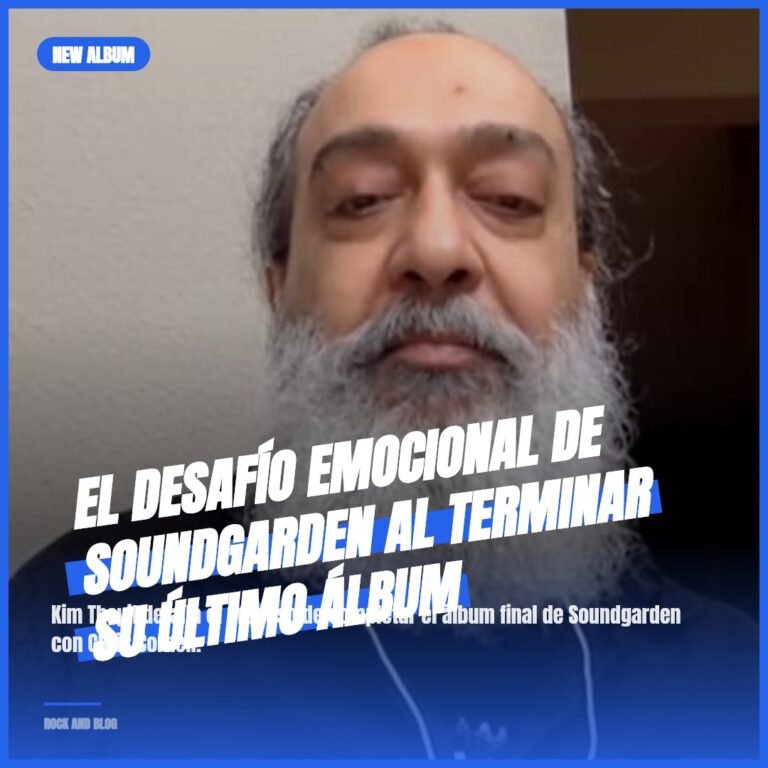El Desafío Emocional de Soundgarden al Terminar su Último Álbum