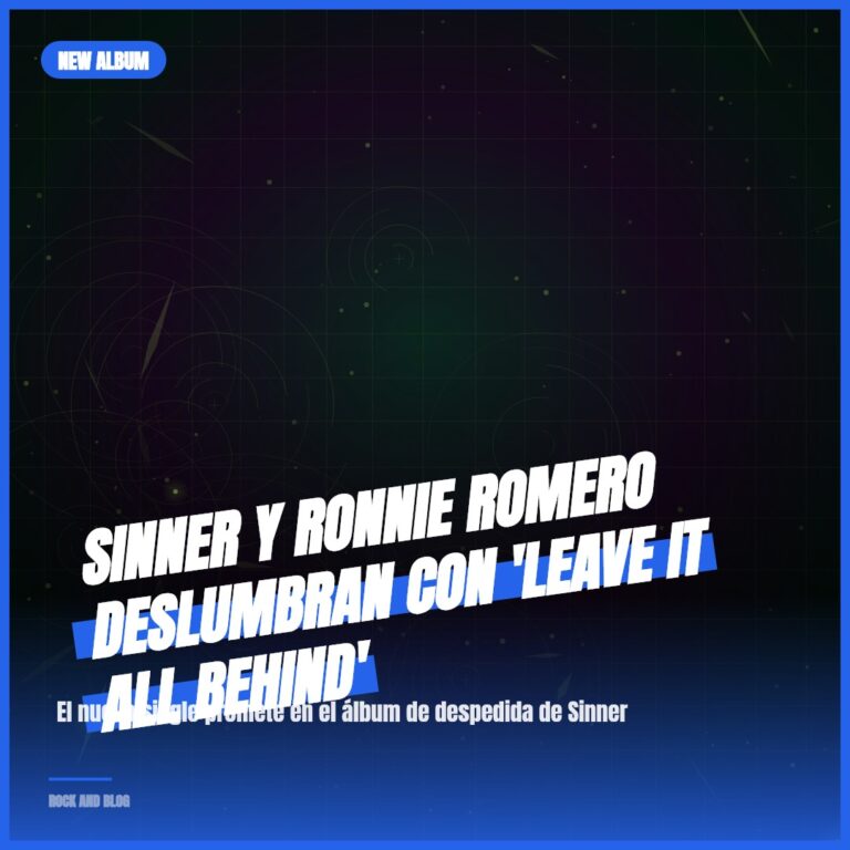 Sinner y Ronnie Romero Deslumbran con ‘Leave It All Behind’