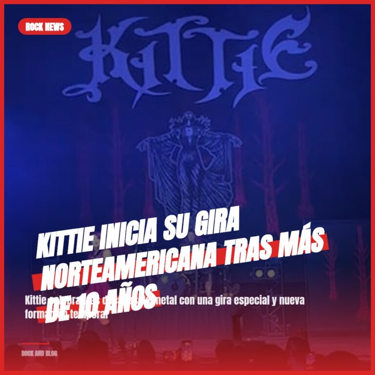 KITTIE inicia su gira norteamericana tras más de 10 años