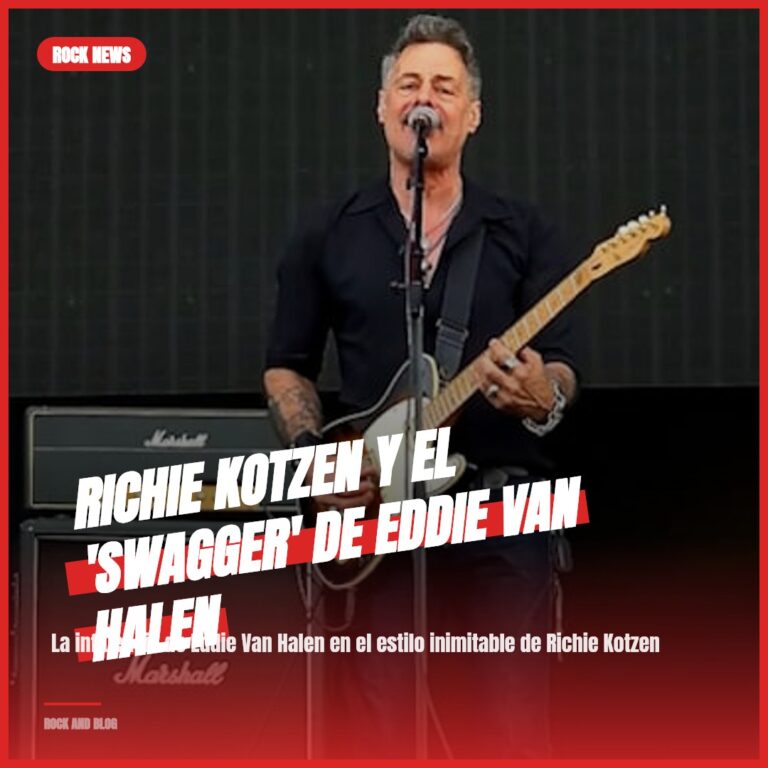Richie Kotzen y el ‘swagger’ de Eddie Van Halen