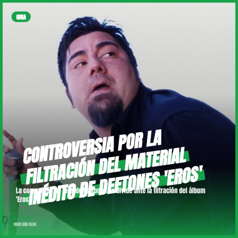 Controversia por la Filtración del Material Inédito de Deftones ‘Eros’