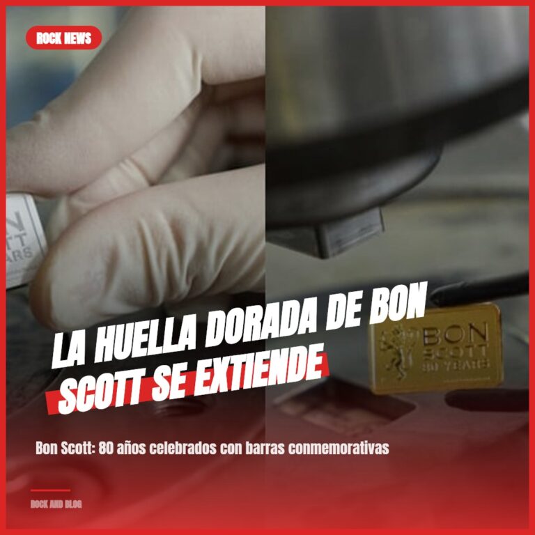 La huella dorada de Bon Scott se extiende