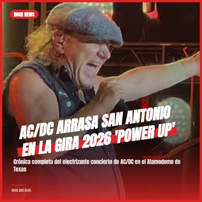AC/DC arrasa San Antonio en la gira 2026 ‘Power Up’