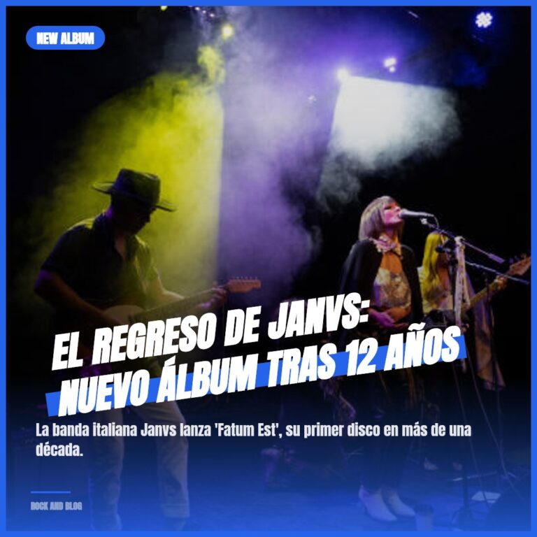 El regreso de Janvs: nuevo álbum tras 12 años