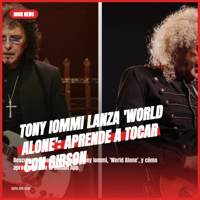 Tony Iommi Lanza ‘World Alone’: Aprende a Tocar con Gibson