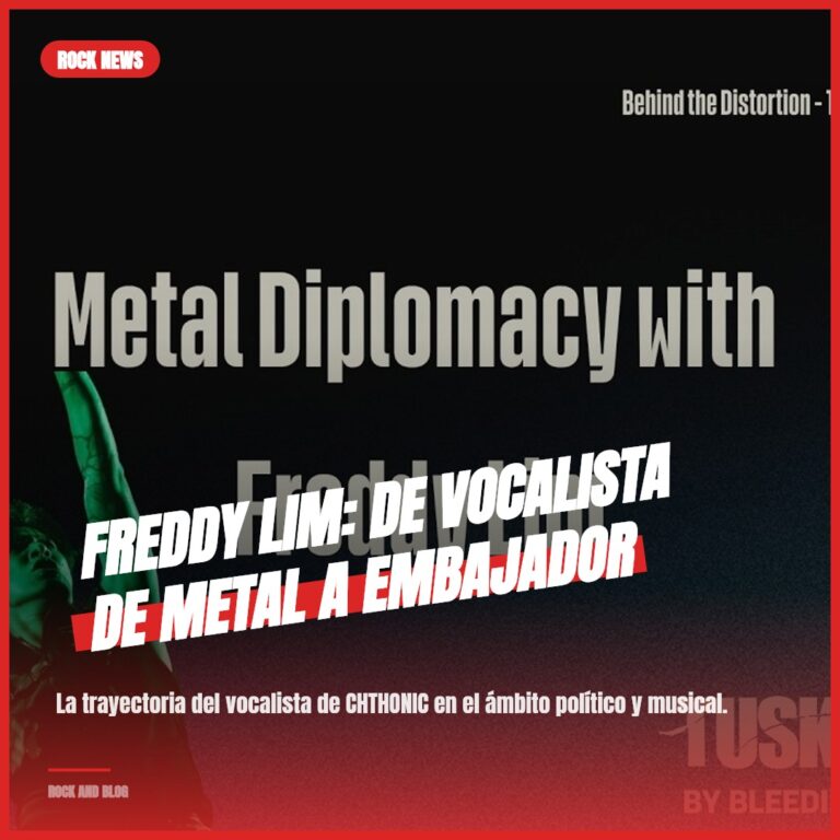 Freddy Lim: De Vocalista de Metal a Embajador