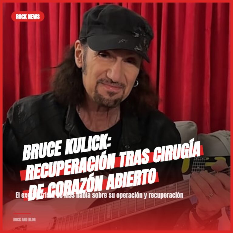 Bruce Kulick: Recuperación tras Cirugía de Corazón Abierto