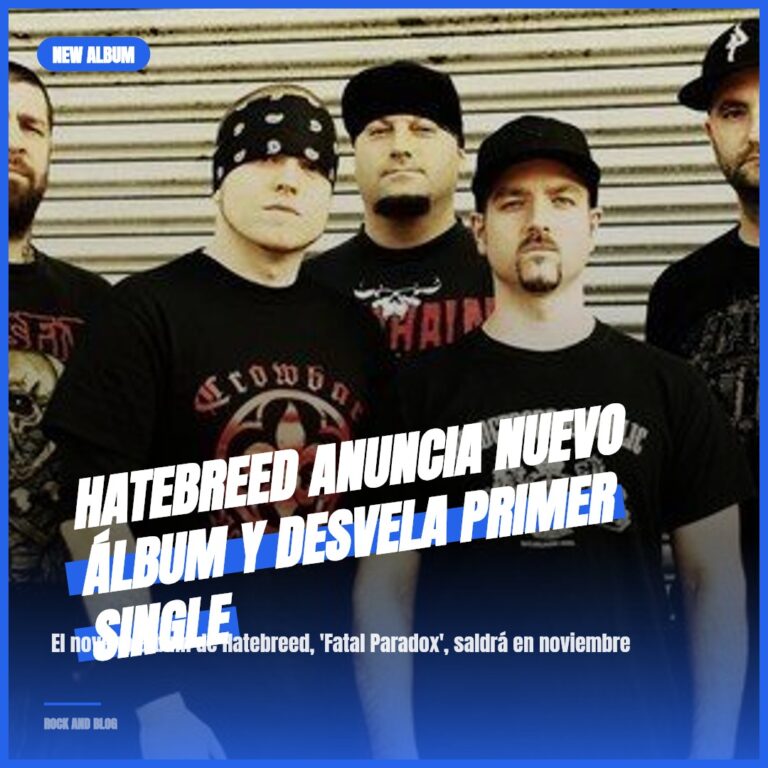 Hatebreed Anuncia Nuevo Álbum y Desvela Primer Single