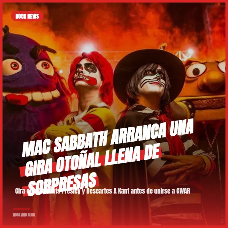 Mac Sabbath Arranca una Gira Otoñal Llena de Sorpresas