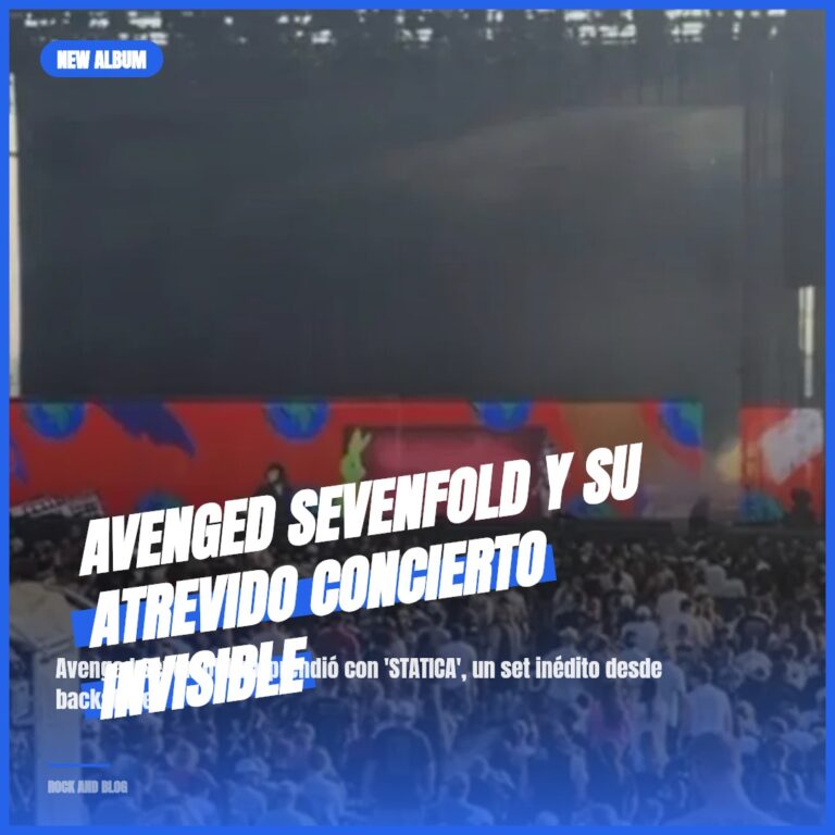 Avenged Sevenfold y su Atrevido Concierto Invisible