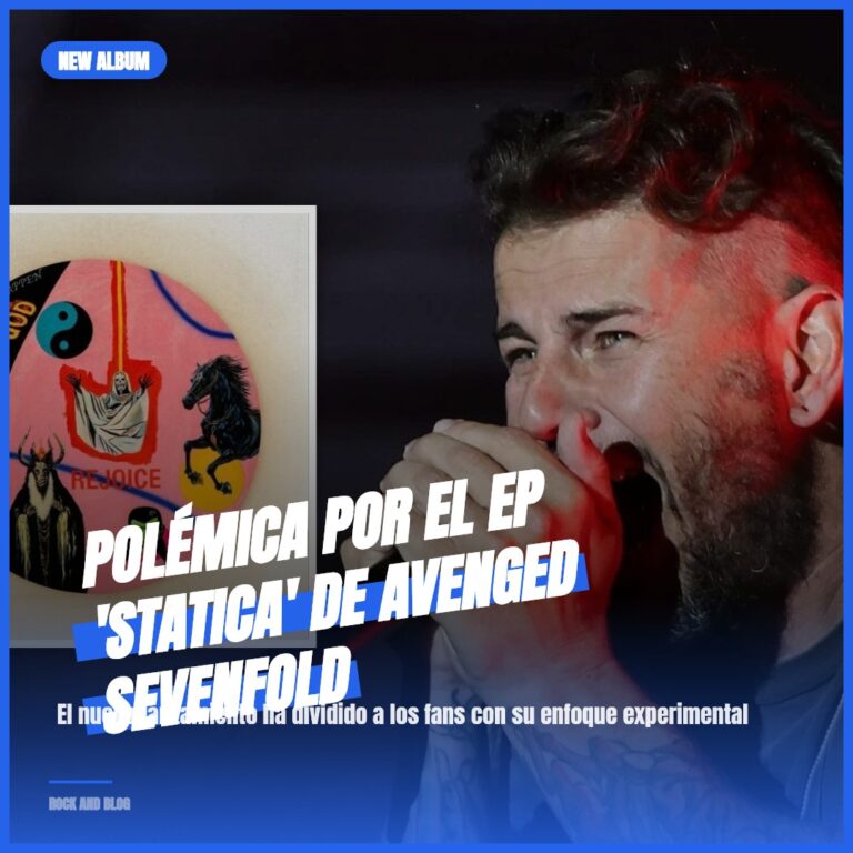 Polémica por el EP ‘STATICA’ de Avenged Sevenfold