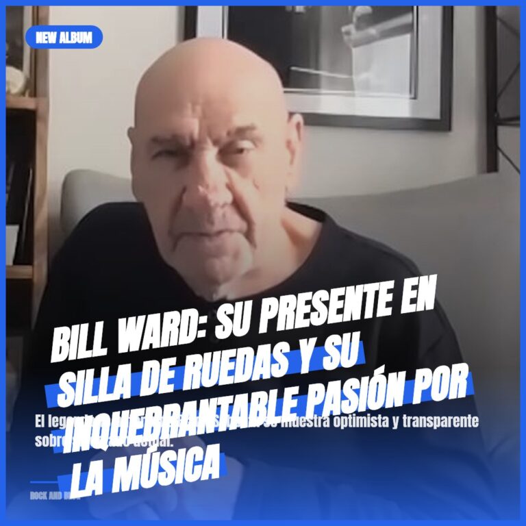Bill Ward: Su Presente en Silla de Ruedas y Su Inquebrantable Pasión por la Música