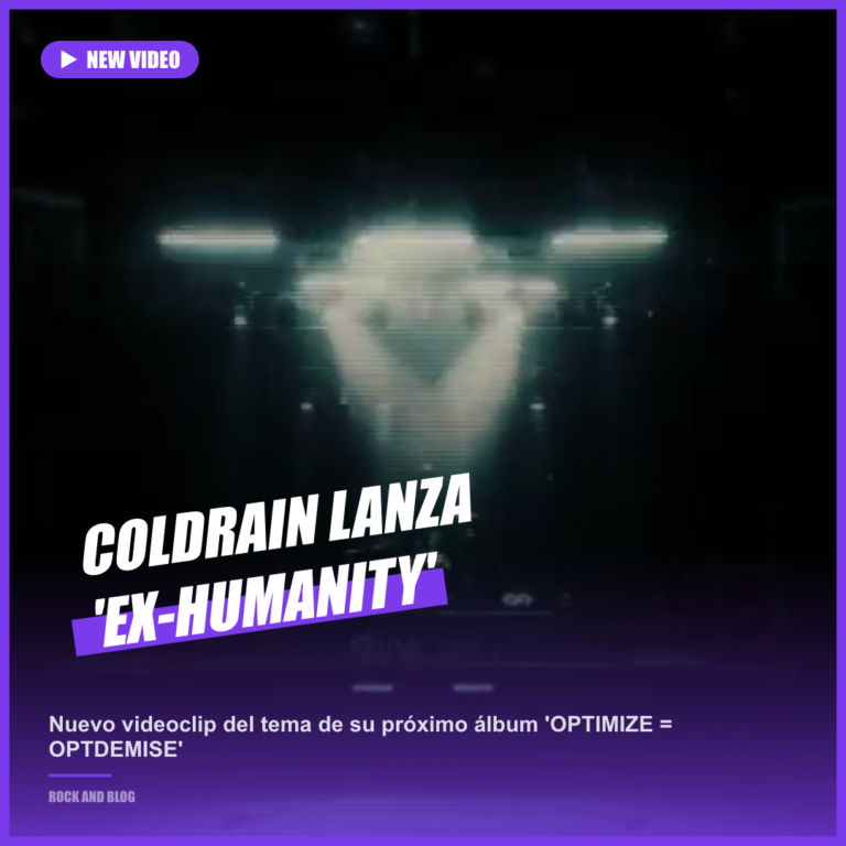coldrain lanza ‘EX-HUMANITY’ y anuncia su nuevo disco
