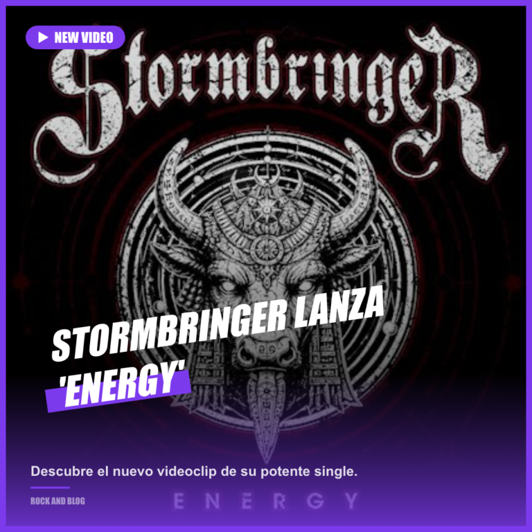 Stormbringer lanza su nuevo single «Energy» y anuncia álbum