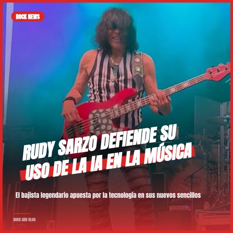 Rudy Sarzo defiende su uso de la IA en la música