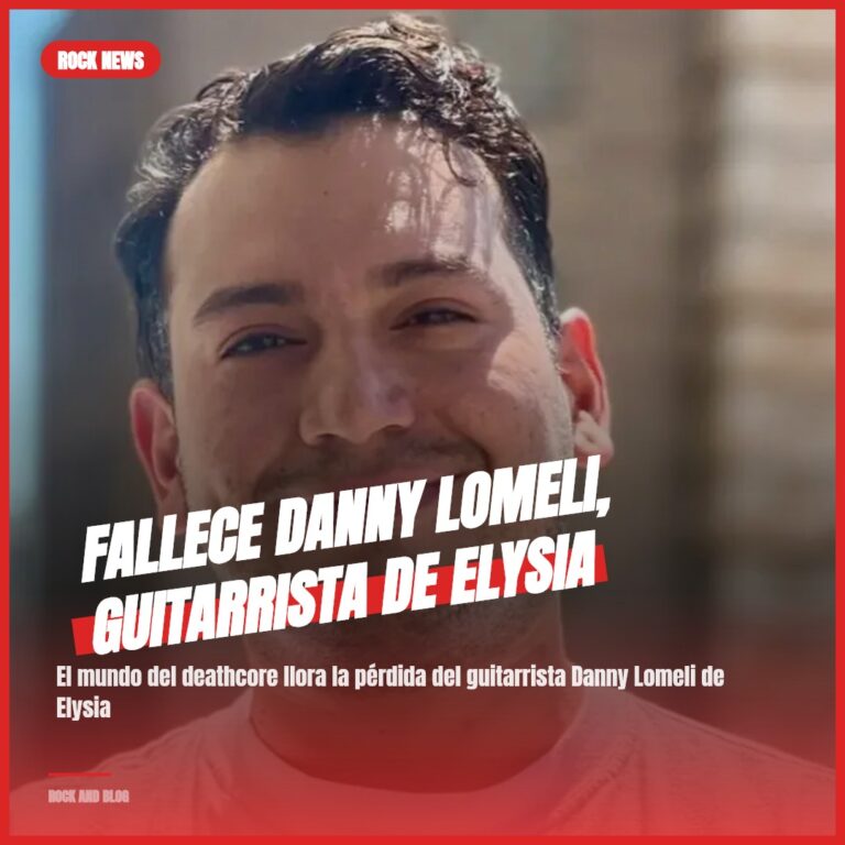 Fallece Danny Lomeli, guitarrista de Elysia