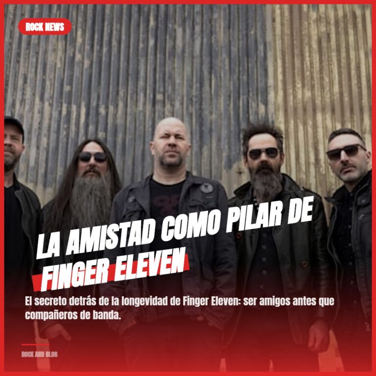 La amistad como pilar de Finger Eleven