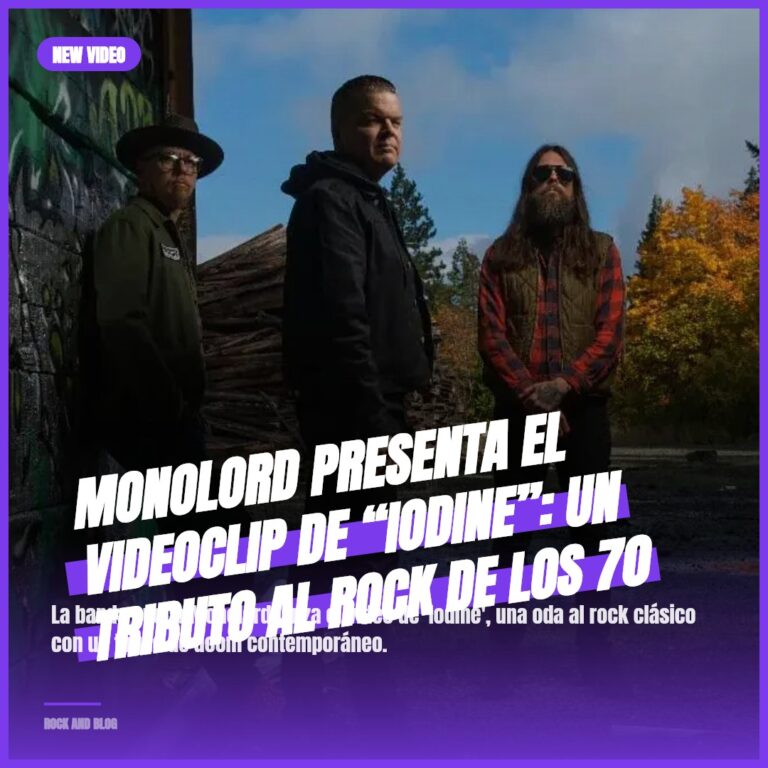 Monolord presenta el videoclip de “Iodine”: un tributo al rock de los 70