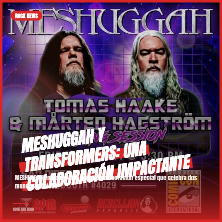 MESHUGGAH y Transformers: Una Colaboración Impactante