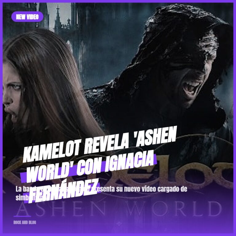 KAMELOT revela ‘Ashen World’ con Ignacia Fernández