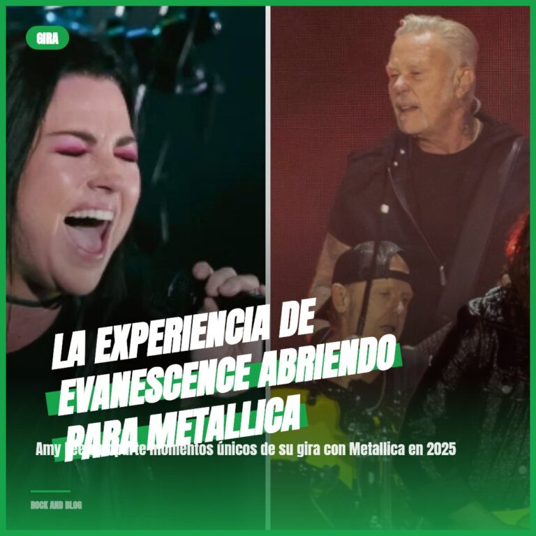 La Experiencia de Evanescence Abriendo para Metallica