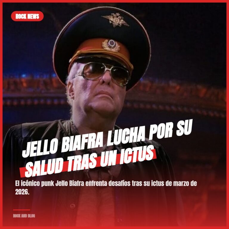 Jello Biafra lucha por su salud tras un ictus