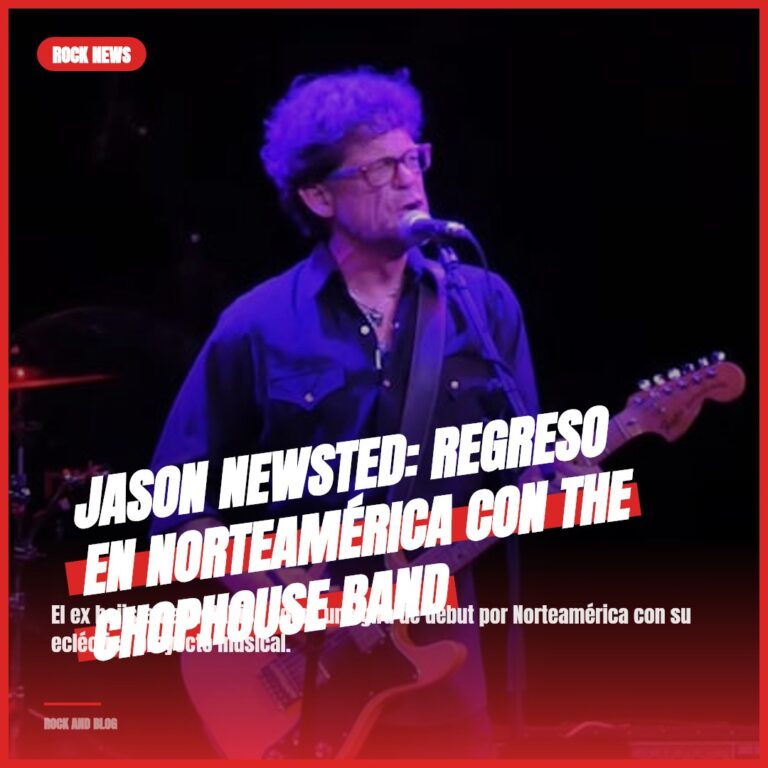 Jason Newsted: Regreso en Norteamérica con The Chophouse Band