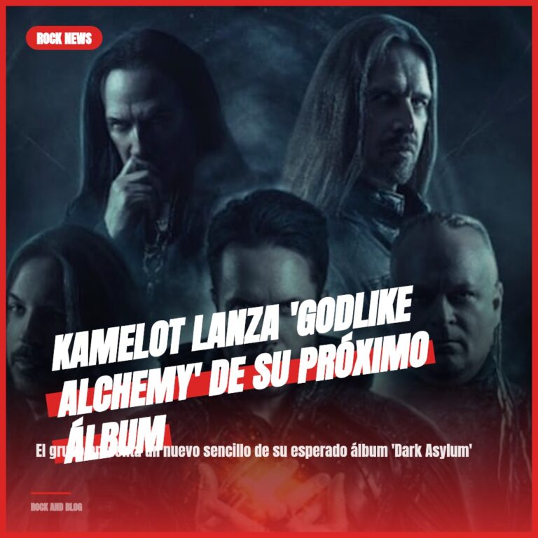 KAMELOT lanza ‘Godlike Alchemy’ de su próximo álbum