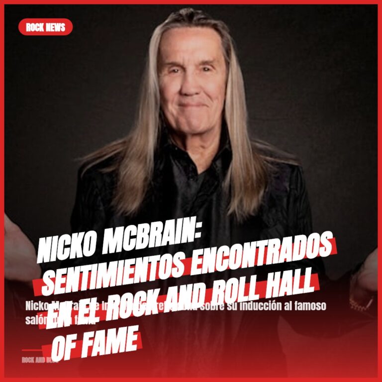 Nicko McBrain: Sentimientos Encontrados en el Rock and Roll Hall of Fame