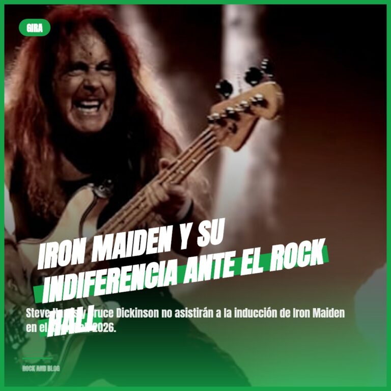 IRON MAIDEN y su indiferencia ante el Rock Hall