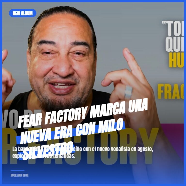 Fear Factory marca una nueva era con Milo Silvestro