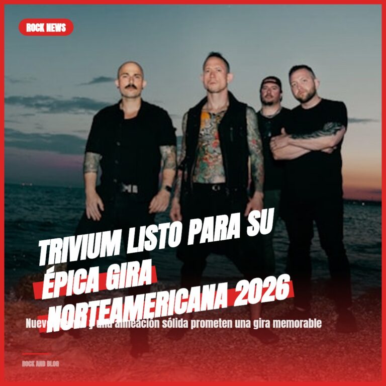 TRIVIUM listo para su épica gira norteamericana 2026