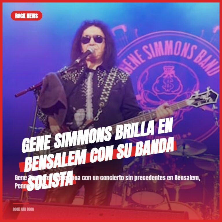 Gene Simmons brilla en Bensalem con su banda solista