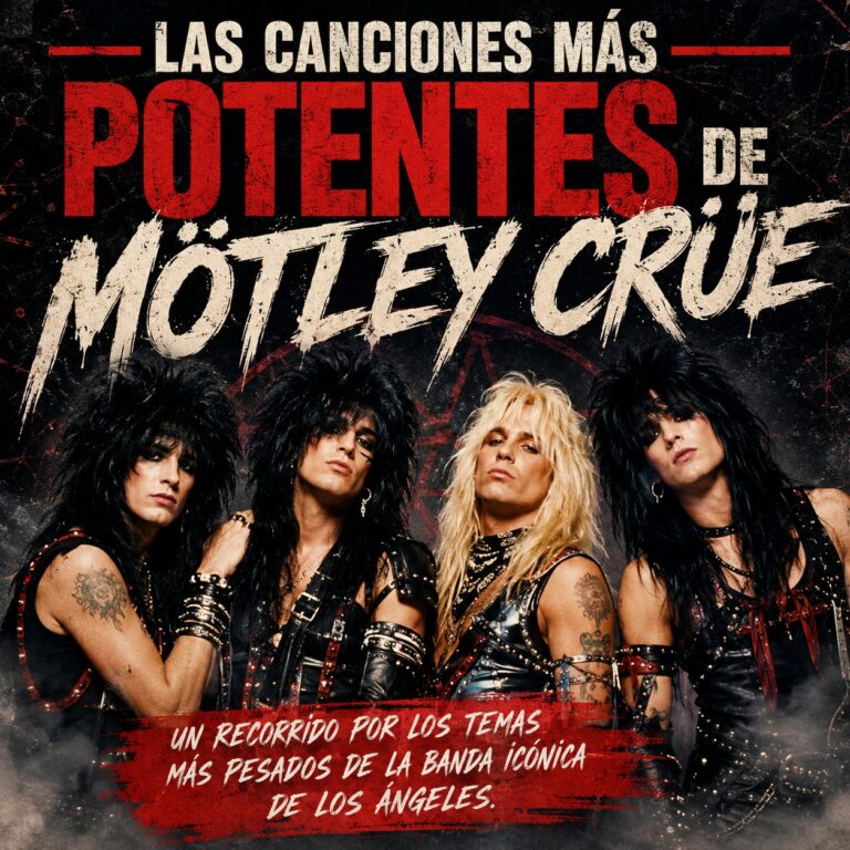 Las Canciones Más Potentes de Mötley Crüe