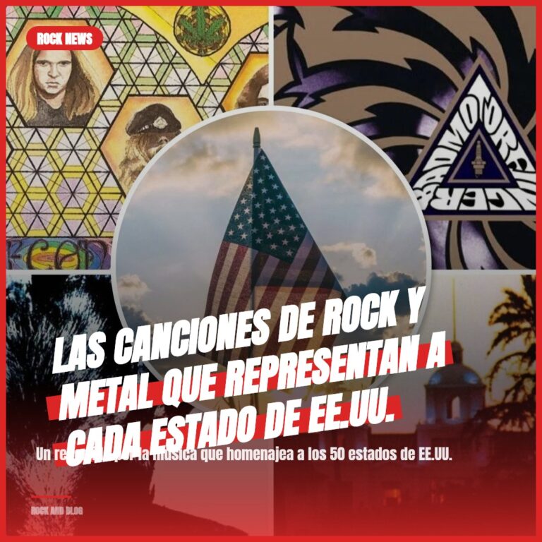 Las Canciones de Rock y Metal que Representan a Cada Estado de EE.UU.