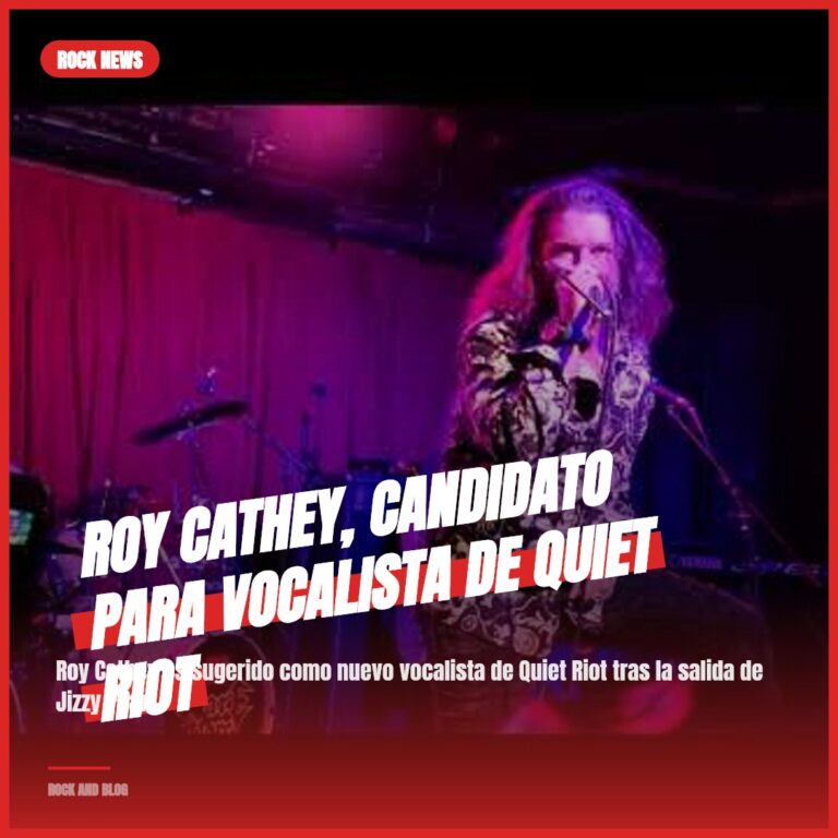 Roy Cathey, candidato para vocalista de Quiet Riot