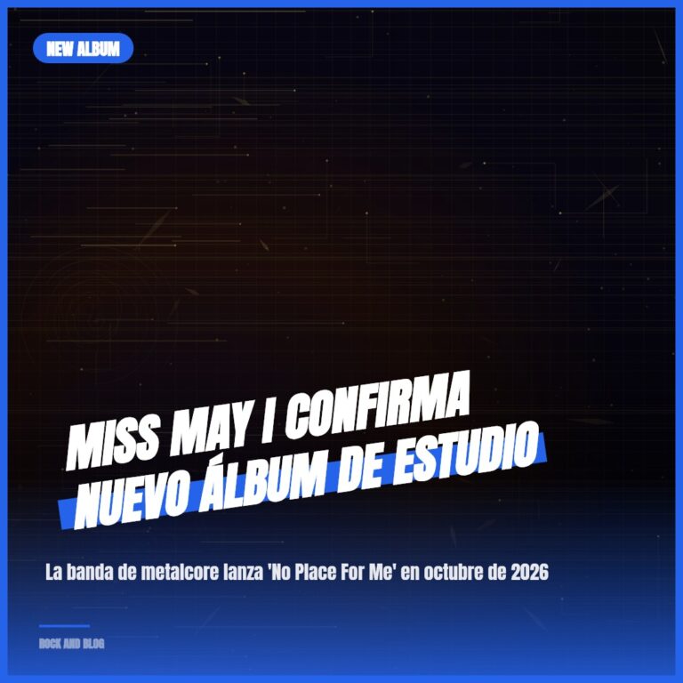 Miss May I confirma nuevo álbum de estudio