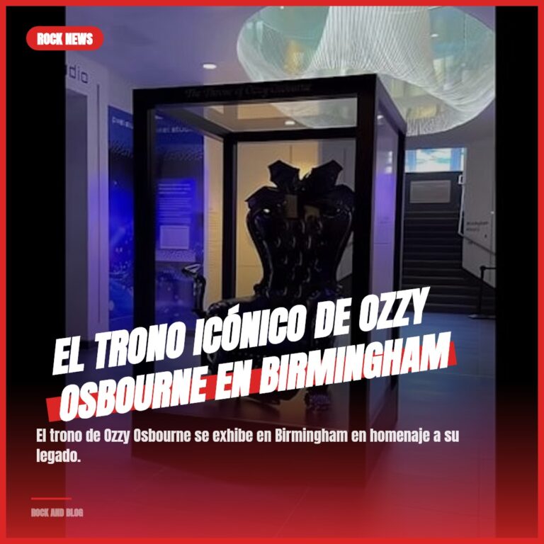 El Trono Icónico de Ozzy Osbourne en Birmingham