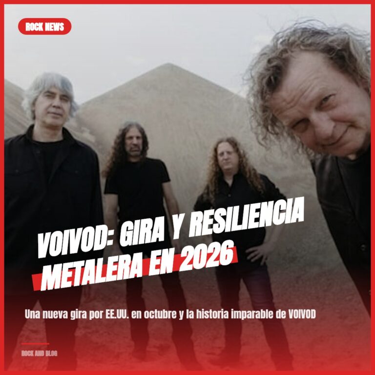 VOIVOD: Gira y Resiliencia Metalera en 2026