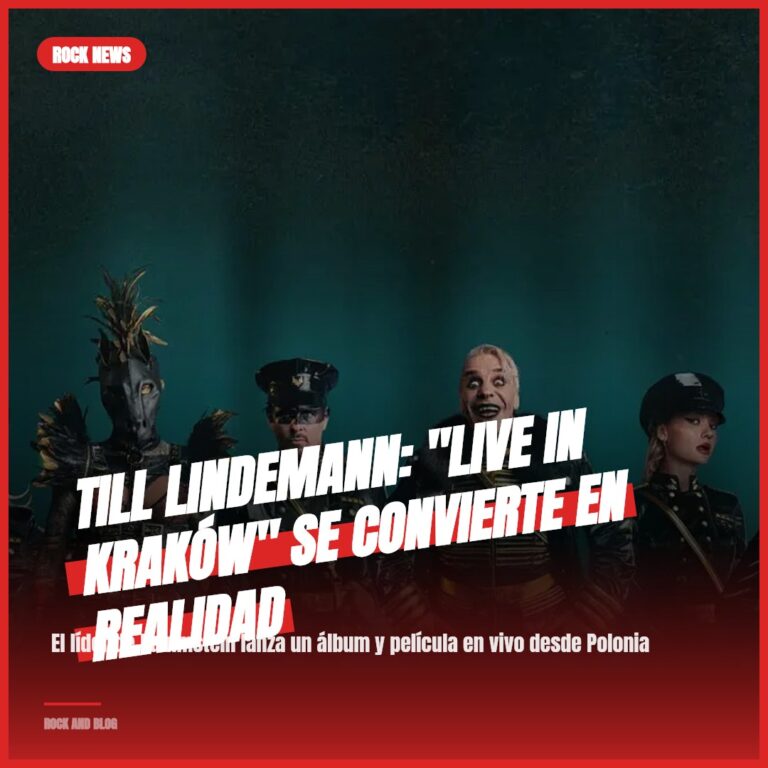 Till Lindemann: «Live In Kraków» Se Convierte en Realidad