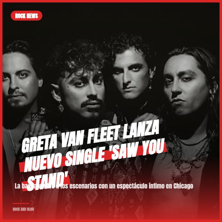 Greta Van Fleet Lanza Nuevo Single ‘Saw You Stand’