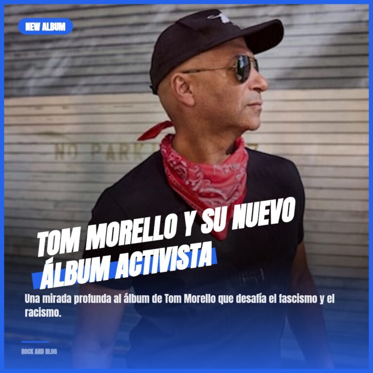 Tom Morello y su nuevo álbum activista